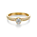 Pierścionek zaręczynowy z diamentami AJPZ_078